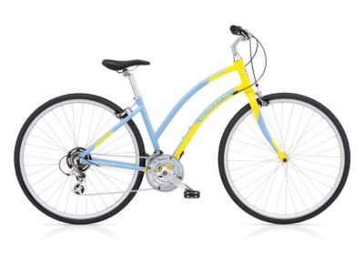 Women's Verse 21d Performance Hybrid Bike - Light Blue /  Powder Blue
