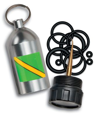 Scuba Tank Key Chain with Viton  O-Rings
