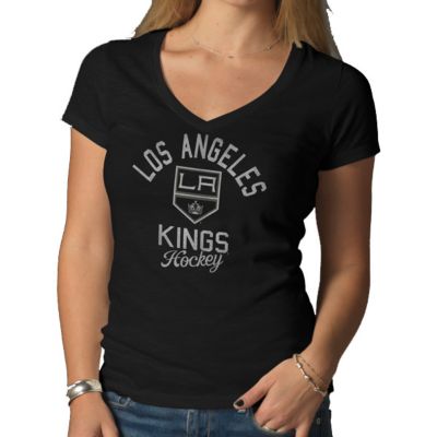 Women's Kings V-Neck Scrum Tee - Black