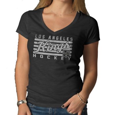 Women's Kings V-Neck Scrum Tee - Dark Gray
