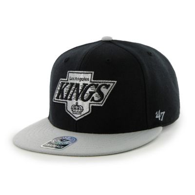 LA Kings Big Shot Flatbrim - Black / Gray