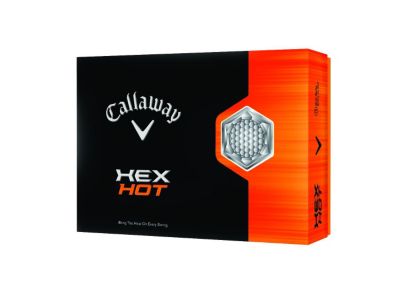 12pk Hex Hot Golf Balls