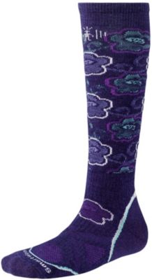 Women's PhD Ski Sock - Size Medium - Purple