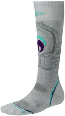 Women's PhD Light Snowboard Sock - Size Medium - Silver