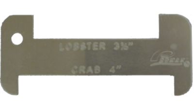 Aluminum Southern California Lobster & Crab Gauge