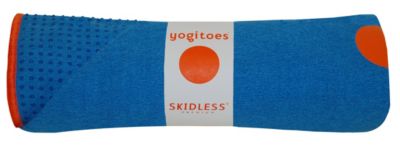 Skidless Yoga Mat Towel - Blue