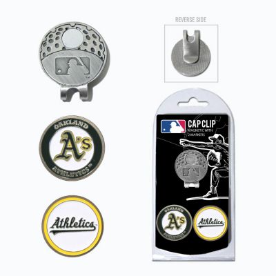 Oakland Athletics Golf Cap Clip & Ball Markers