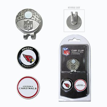 Arizona Cardinals Golf Cap Clip & Ball Markers