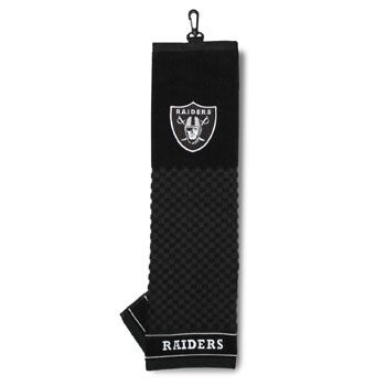 Oakland Raiders Tri-Fold Golf Towel