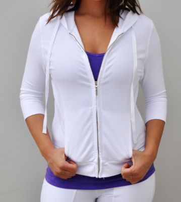 Women's Bohemian Jacket - White
