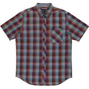 Men's Mingus S/S Woven Shirt - Purple Patterned