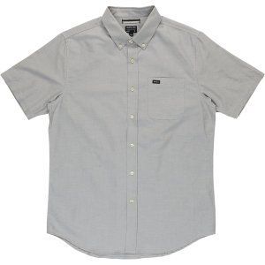 Men's That'll Do Oxford S/S Woven Shirt - Light Gray