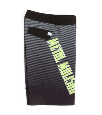 Men's Mighty Boardshort - Black Patterned