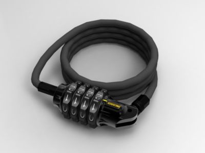 Terrier Combo Cable Lock 4' x 6mm