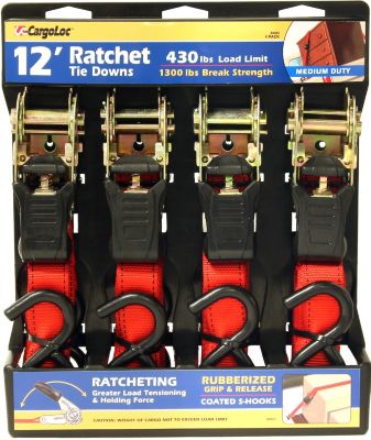 4Pc. 12' Ratchets