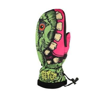 Men's Bitten By A Mitten  - Green Patterned