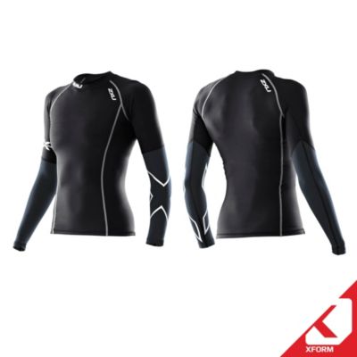 Women's Elite L/S Compression Top - Black