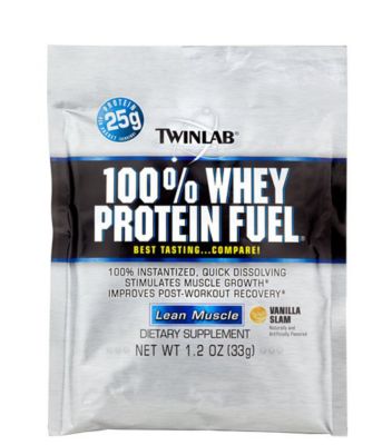 100% Whey single serve-vanilla
