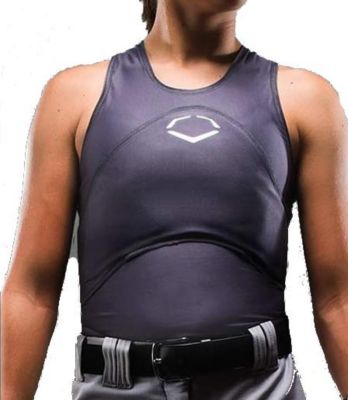 Youth Racerback Chest & Back Guard - Gray