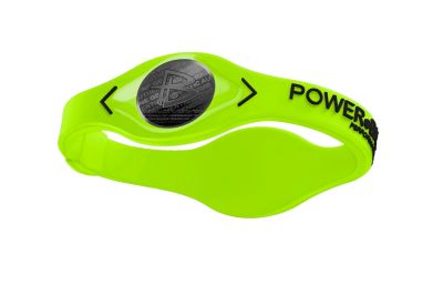 Volt Silicone Wristband - Volt/Black (Med)