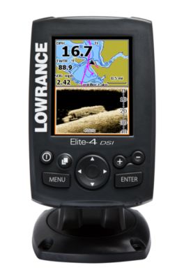 Elite-4 LED Color DSI Fishfinder/GPS
