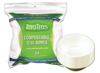 12 oz. Bowl Kit, 24 Compostable Bowls