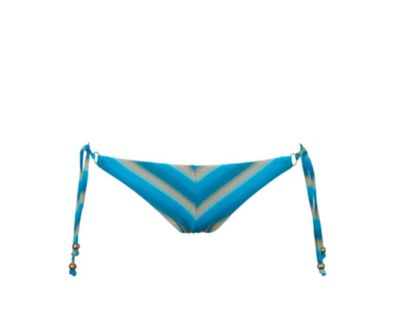 Women's Sahara Soho Chevron Tie side CA Cut Bottom - Blue Patterned