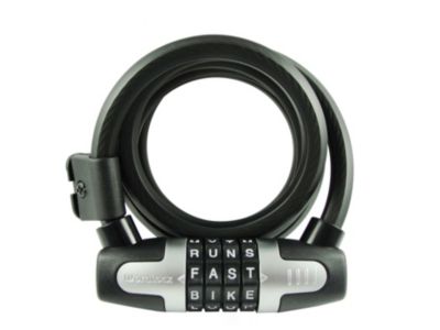 WLX 12mm 6ft Bike Lock - Black