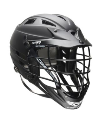 CPXR Matte Black Lacrosse Helmet - Black Mask