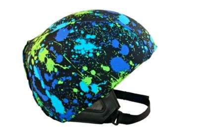 Helmet Cover, Blue/Green Splash