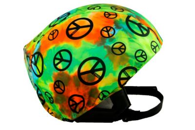 Helmet Cover - Multicolor Peace