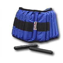 Weight Adjustable 20-lb Individual Ankle Weight