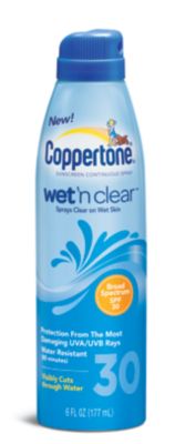 Wet 'n Clear Continuous Spray - SPF 30