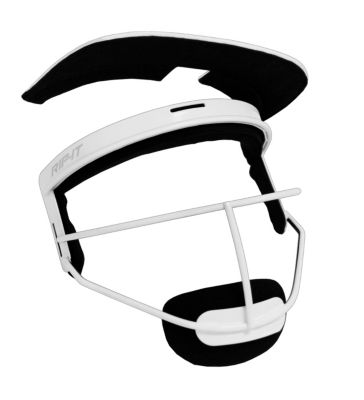 Adult Defense Mask With Blackout - White