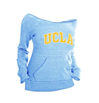 Women's UCLA Flashdance Sweatshirt - Light Blue /  Powder Blue