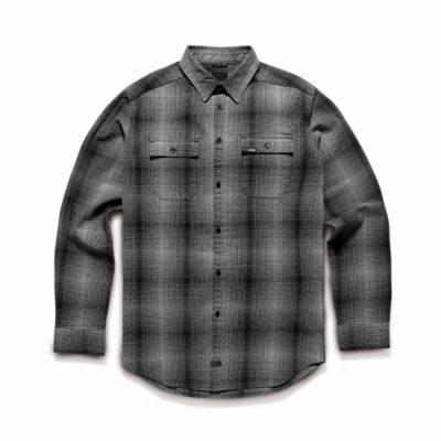 Men's Automatic L/S Woven - Gray