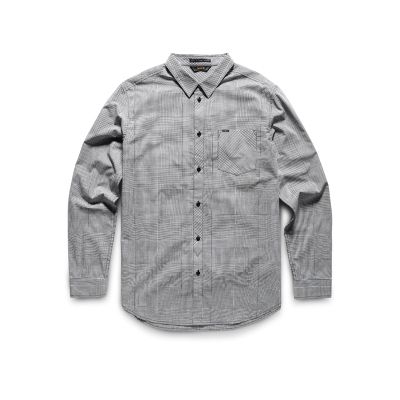 Men's Routine L/S Woven Shirt - Black