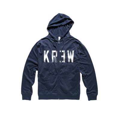 Men's Locker Jersey Zip Hoody - Navy / Dark Blue