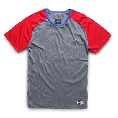 Men's Root S/S Crew Tee - Gray