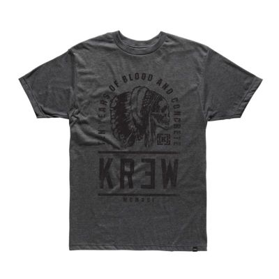 Men's Headdress Heather Tee - Charcoal