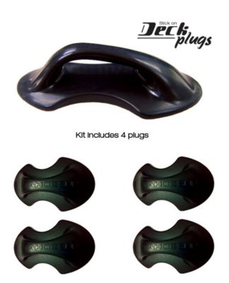Stick on Deck Plugs - Black