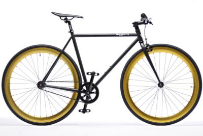 India Fixed Gear Road Bike - Black