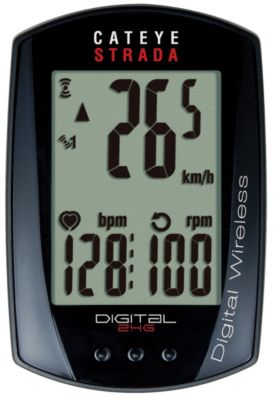 Strada Digital Wireless Speed/ HR Cycling Computer