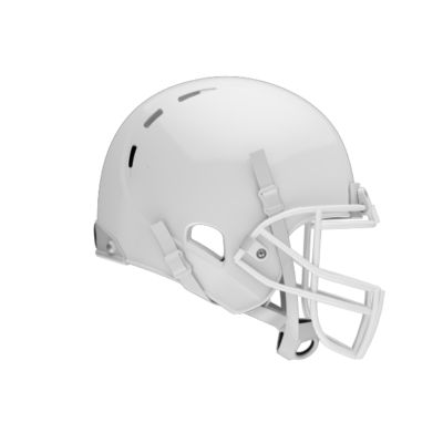 Youth X2 Football Helmet - White