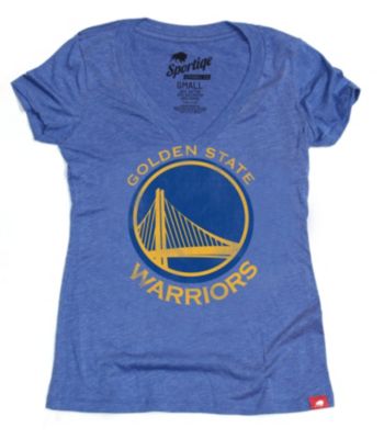 Women's Warriors Logo Abyss Tee - Royal Blue / Sapphire