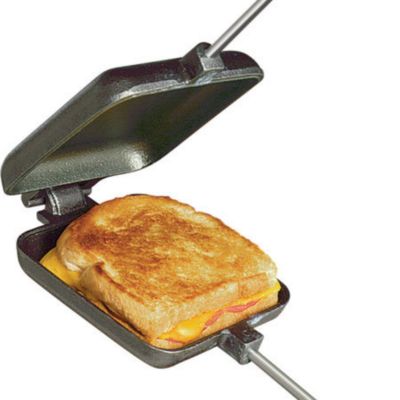 Square Pie Iron - Cast Iron