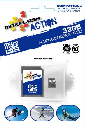 32GB ACTION Micro SDHC Class 10