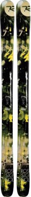 Men's 2013 Smash 7 Skis Black Green Yellow
