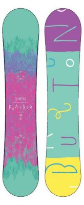 Women's 2013 Feather Wide Snowboard 148 Purple Green
