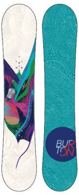Women's 2013 Lux Snowboard 150 White Blue Purple